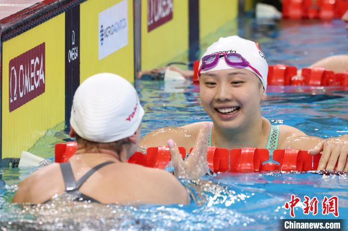 中国游泳队在上海站短池世界杯第二日打破两项