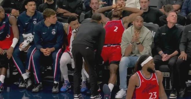 伦纳德伤退复出率队取胜 加兰德单场41分助快船