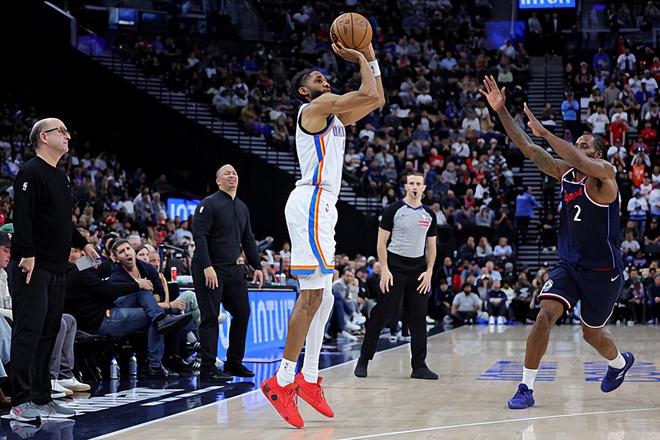 雷霆7连胜锁定西部第一 乔21分成关键先生