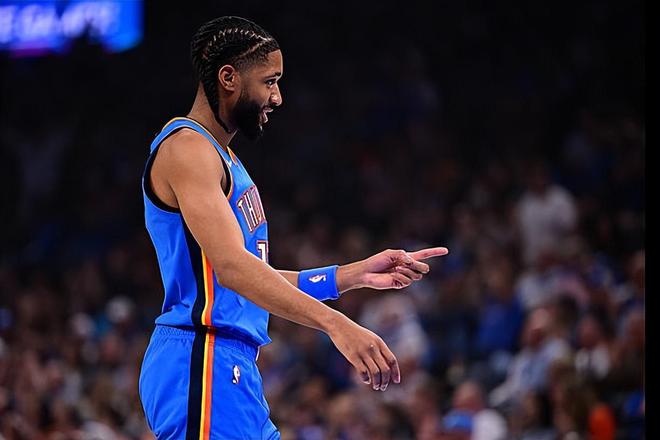 雷霆7连胜锁定西部第一 乔21分成关键先生